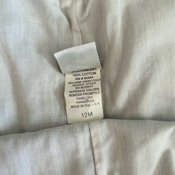 Glorimont 12m Longall, Soft Gray, 100% Cotton - Picture 6 of 7